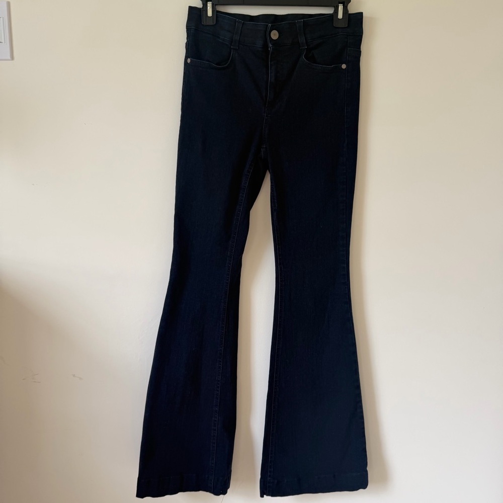 Stella McCartney The 70’s Flare Jeans Dark Blue High Waist Size 29
